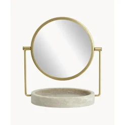 Espejo Tocador Con Bandeja De Marmol Haja