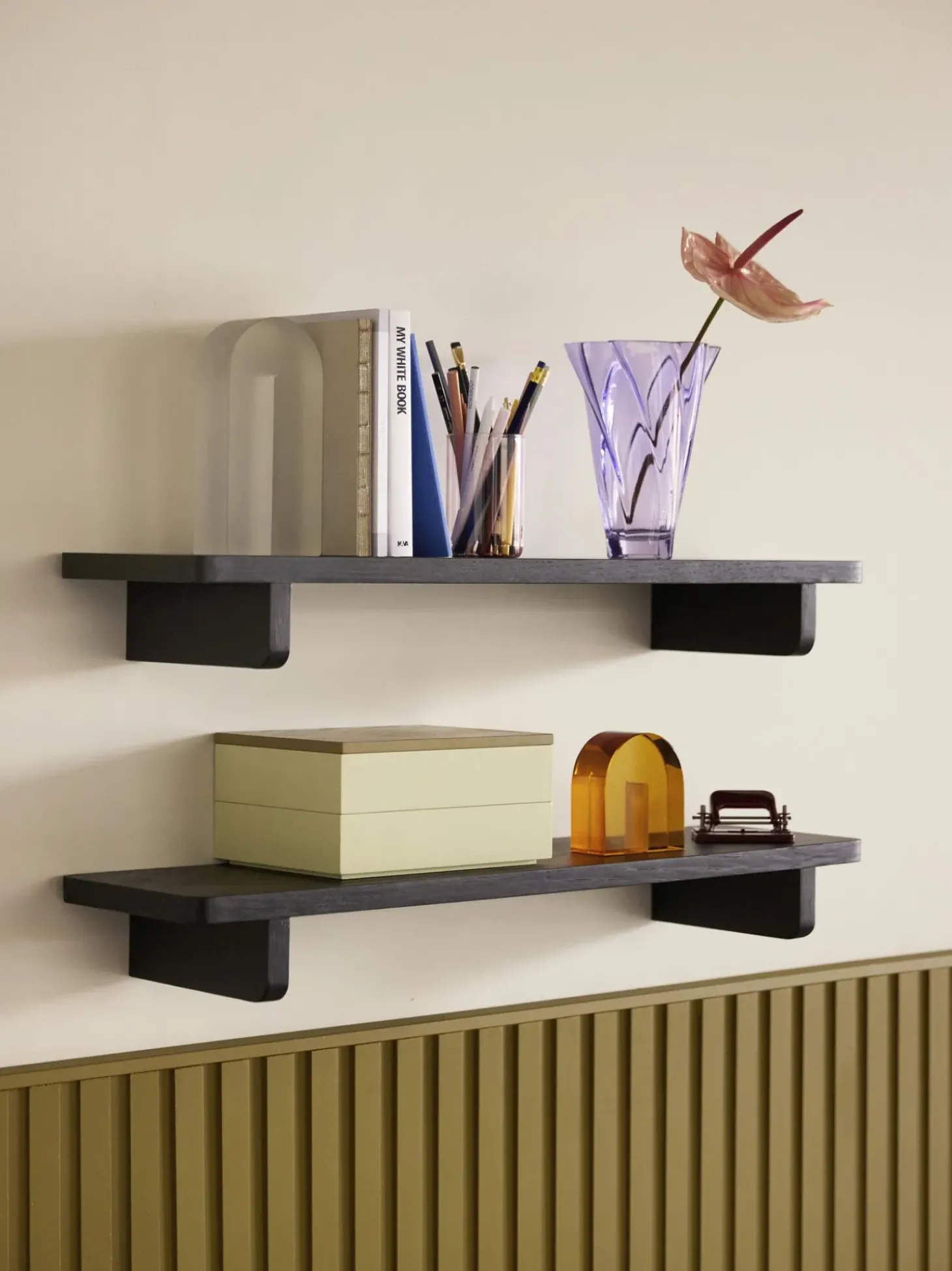 Estante De Pared De Madera Poke