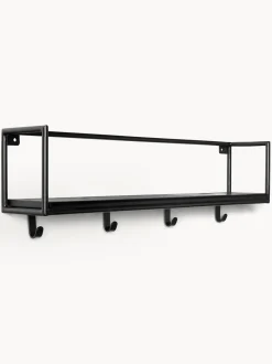 Estante De Pared De Madera De Mango Maciza June