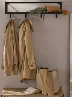 Estante De Pared De Madera De Mango Maciza June