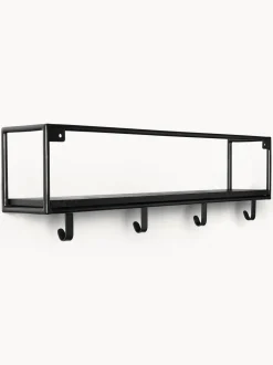 Estante De Pared De Madera De Mango Maciza June