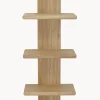 Estante De Pared De Madera De Caucho Clive