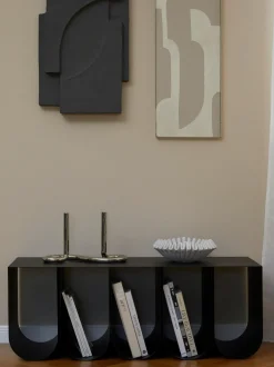 Estante De Pared De Metal Curved