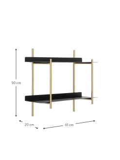 Estante De Pared De Metal Marvin