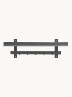 Estante De Pared De Metal Tag, 5 Ganchos