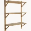 Estante De Pared De Roble Triarch