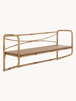 Estante De Pared En Look Bambu Rod