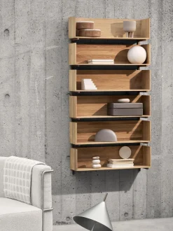 Estante De Pared Stack Aus Roble