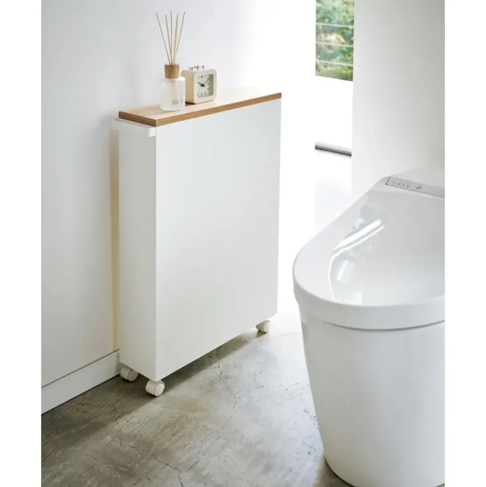 Estanteria De Bano Con Ruedas Tower