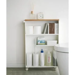 Estanteria De Bano Con Ruedas Tower