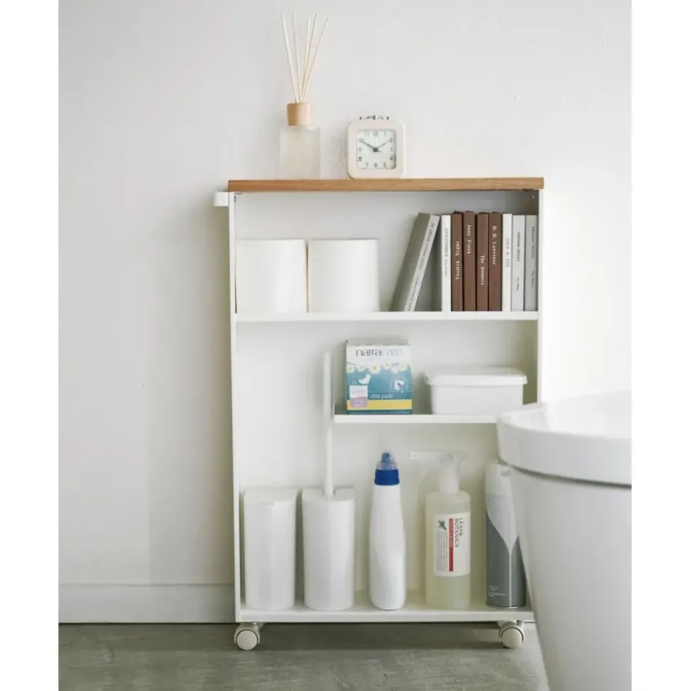 Estanteria De Bano Con Ruedas Tower