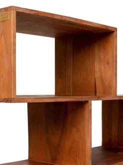 Estanteria De Madera De Acacia Authentico Zick Zack