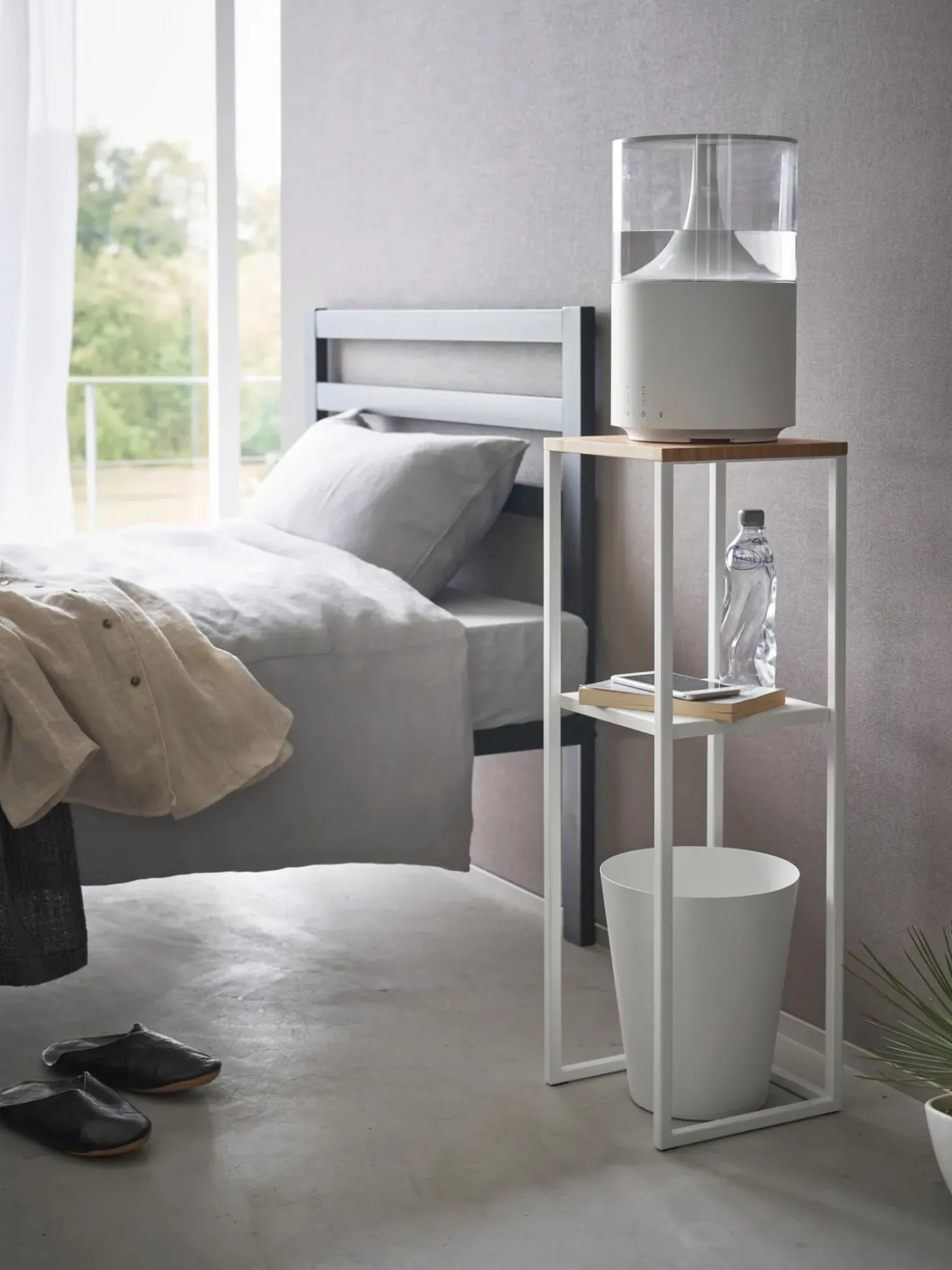 Estanteria De Madera De Bambu Tower