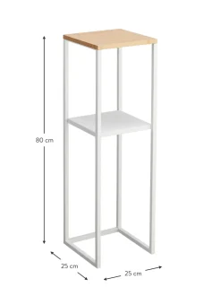 Estanteria De Madera De Bambu Tower