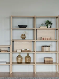 Estanteria De Madera De Roble Holton