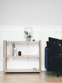 Estanteria De Madera De Roble Sceene