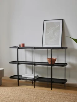 Estanteria De Madera Y Metal Renee