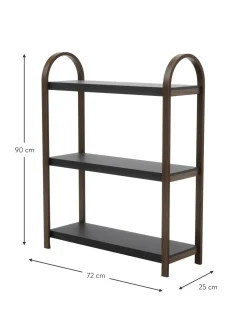 Estanteria De Madera Y Metal Bellwood