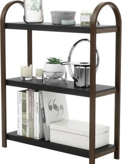 Estanteria De Madera Y Metal Bellwood