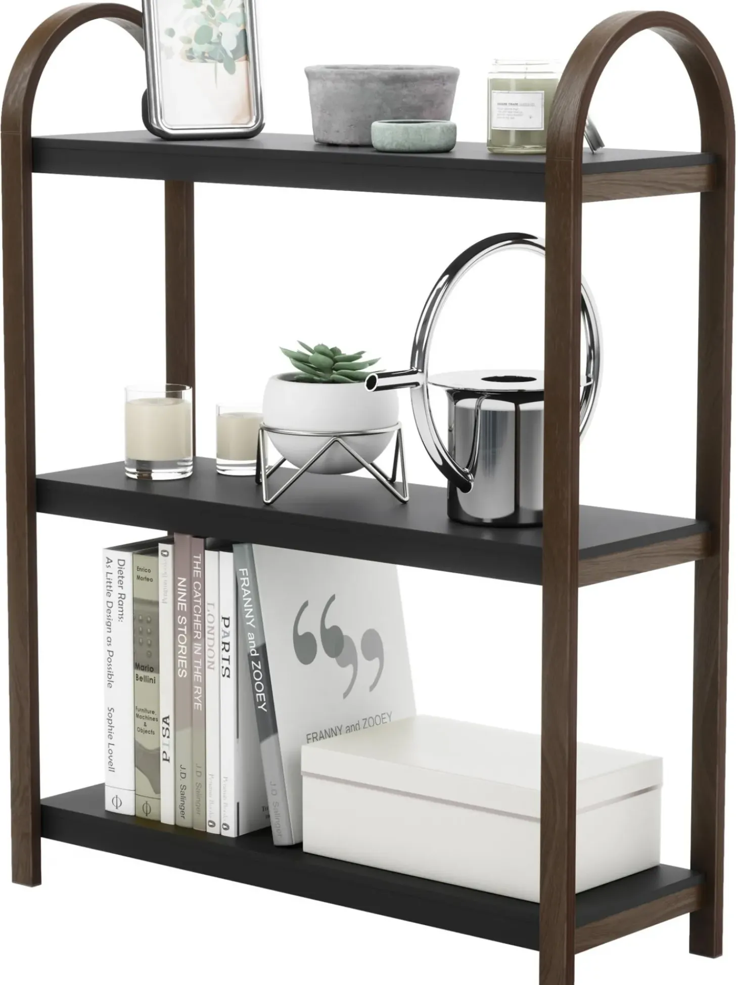 Estanteria De Madera Y Metal Bellwood