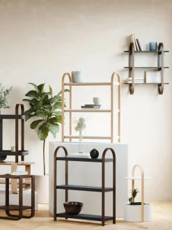 Estanteria De Madera Y Metal Bellwood