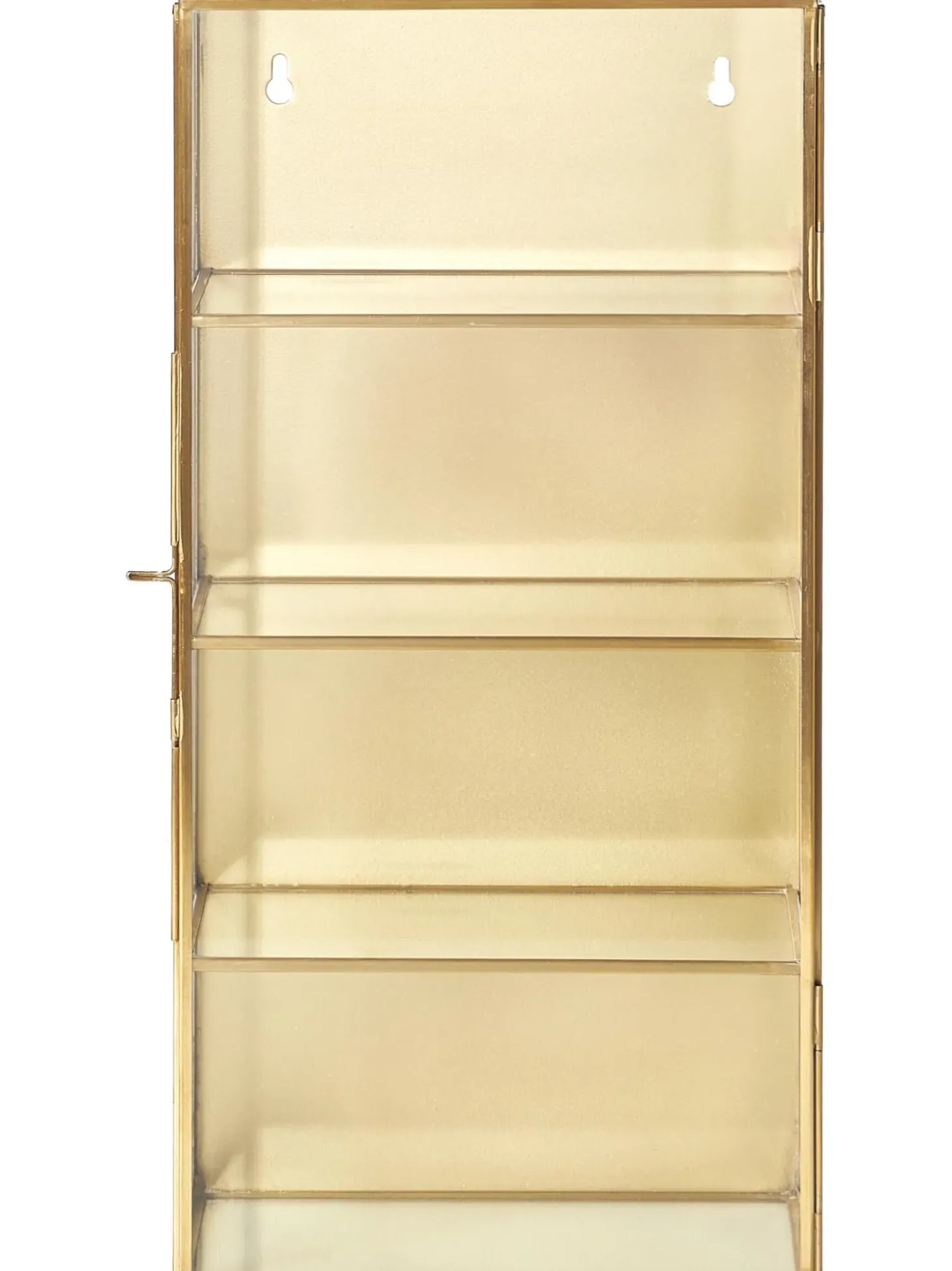 Estanteria De Pared De Metal Y Vidrio Ada