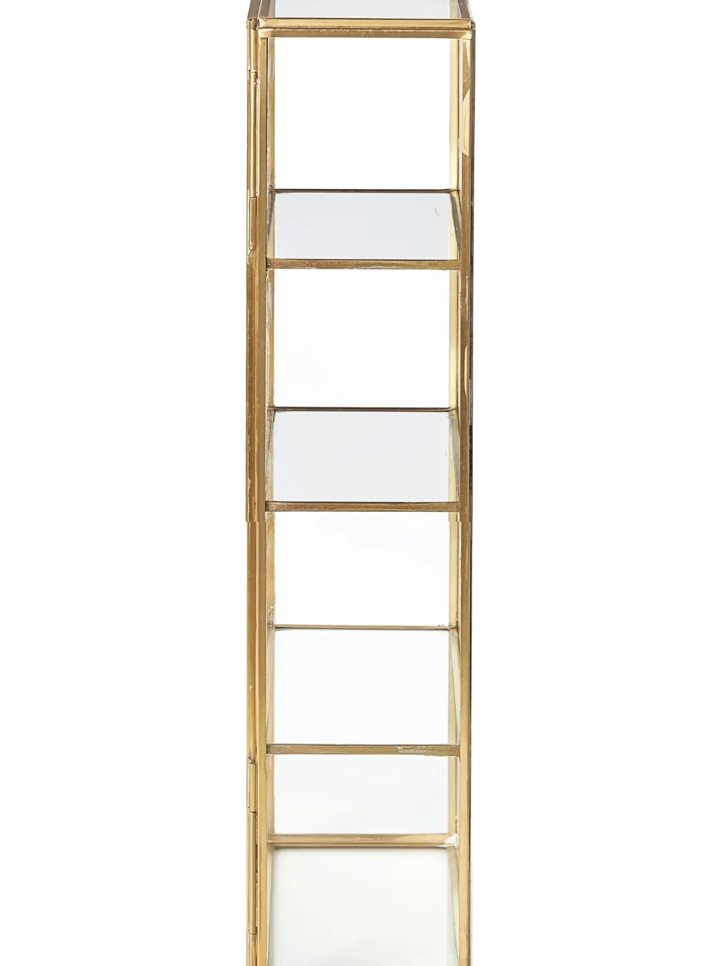 Estanteria De Pared De Metal Y Vidrio Ada