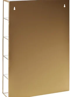 Estanteria De Pared De Metal Y Vidrio Ada