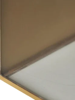 Estanteria De Pared De Metal Y Vidrio Ada