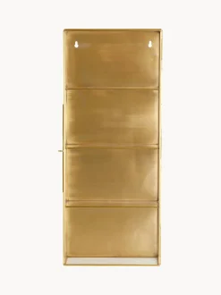 Estanteria De Pared De Metal Y Vidrio Ada