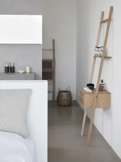 Estanteria Escalera De Roble Lean