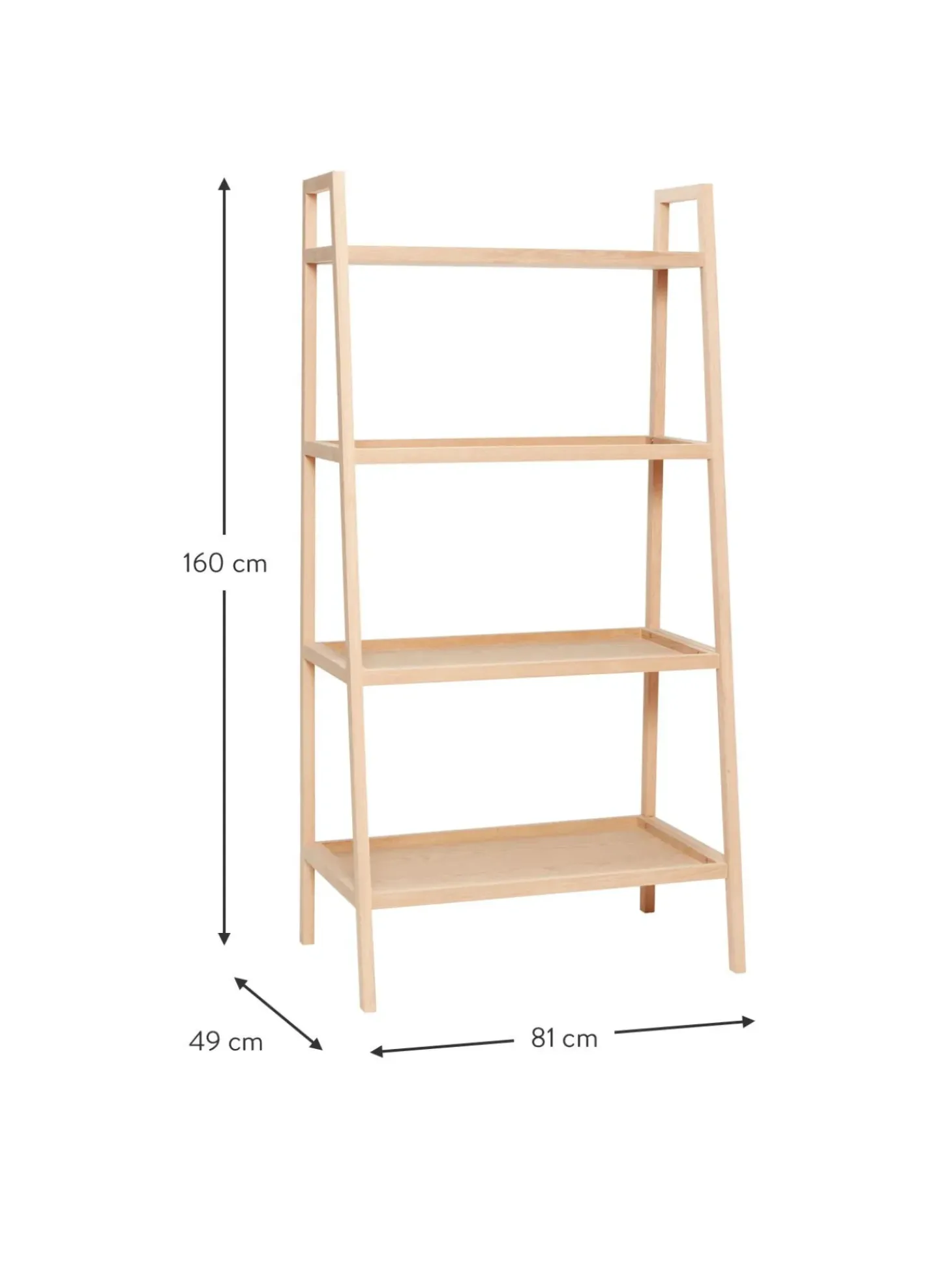 Estanteria Escalera De Roble Accent