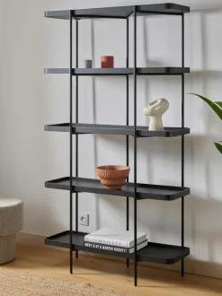 Estanteria Grande De Madera Y Metal Renee