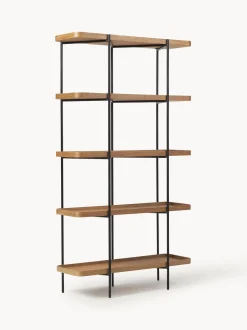 Estanteria Grande De Madera Y Metal Renee