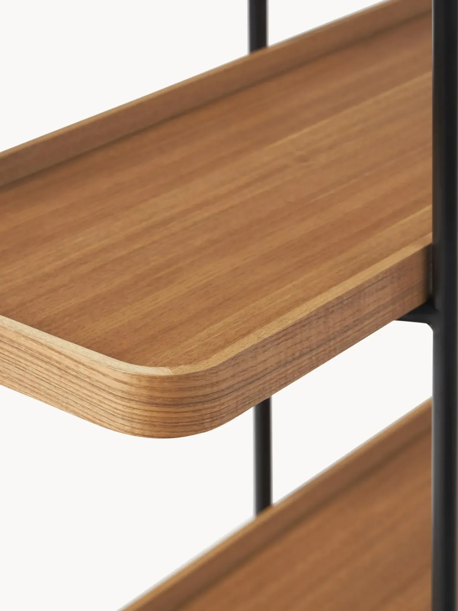 Estanteria Grande De Madera Y Metal Renee