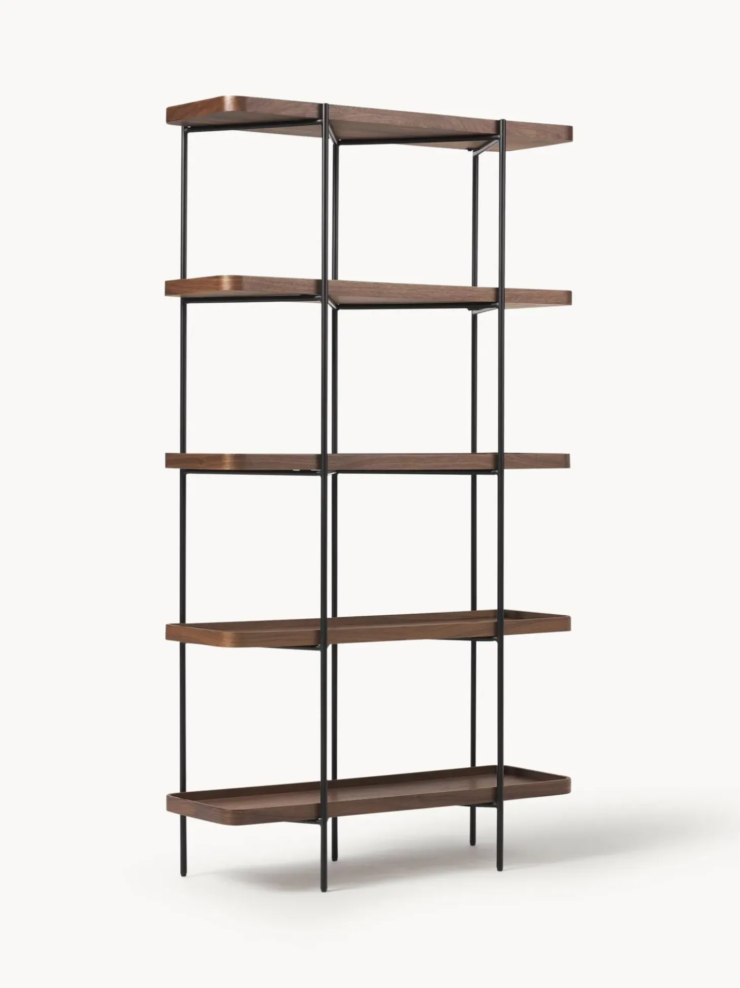 Estanteria Grande De Madera Y Metal Renee