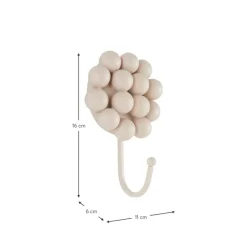 Ganchos De Pared De Porcelana Benevento, 2 Uds.