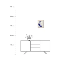 Impresion Digital Enmarcada Just A Little While