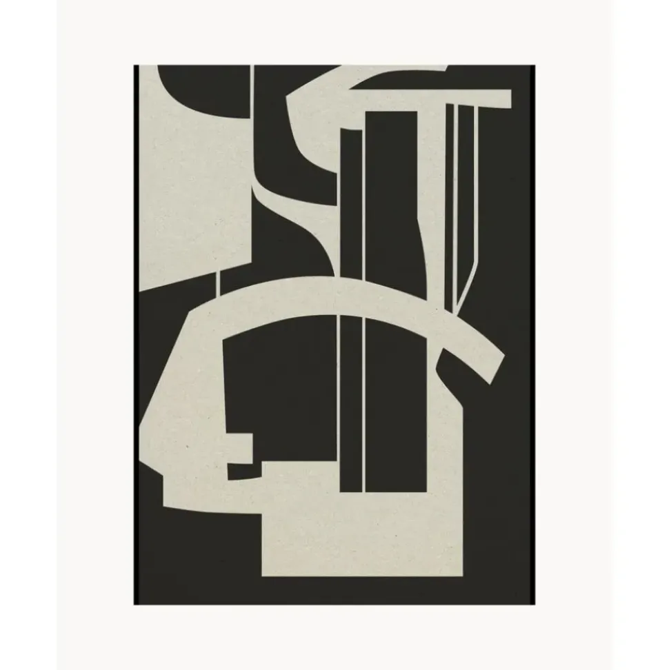 Impresion Digital Enmarcada Silhouette