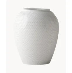 Jarron Artesanal De Porcelana Rhombe, 25 Cm