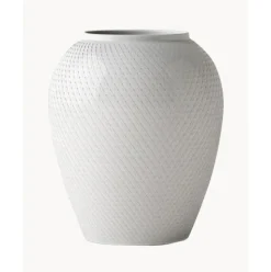 Jarron Artesanal De Porcelana Rhombe, 17 Cm