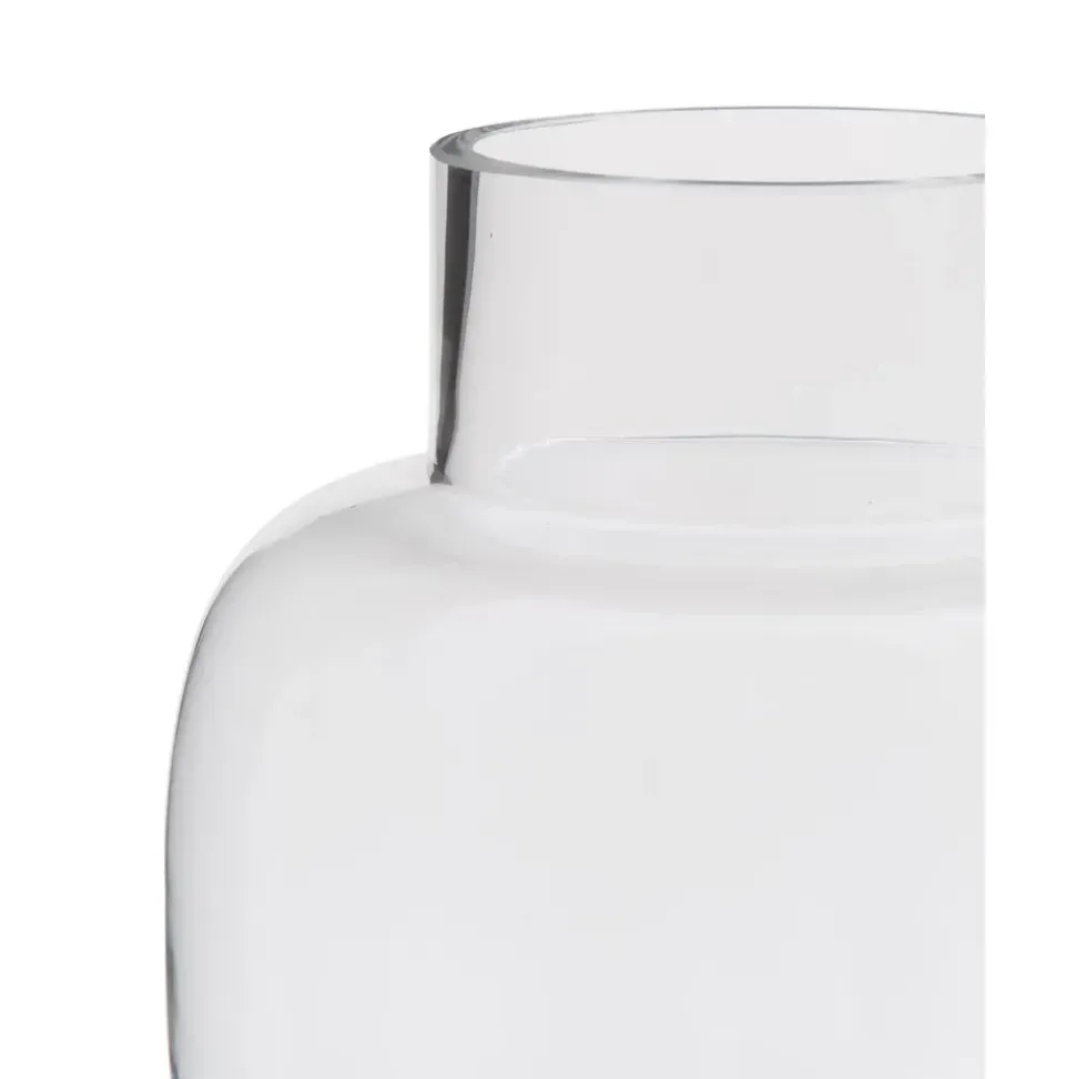 Jarron Artesanal De Vidrio Lotta, Estilo Clasico