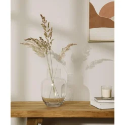 Jarron Artesanal De Vidrio Lotta, Estilo Clasico