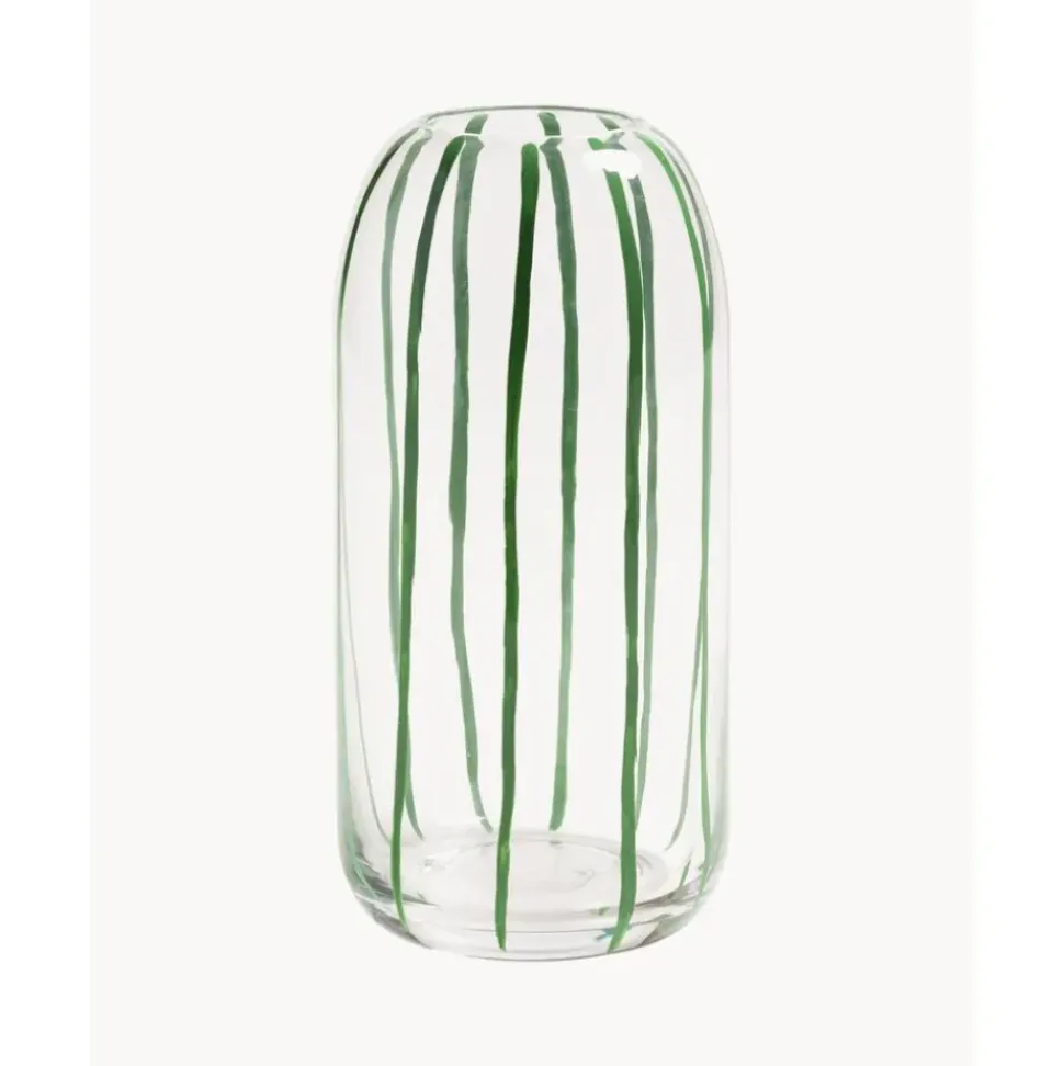 Jarron Artesanal De Vidrio Sweep