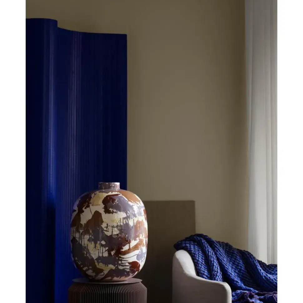 Jarron Artesanl De Hierro Thyra