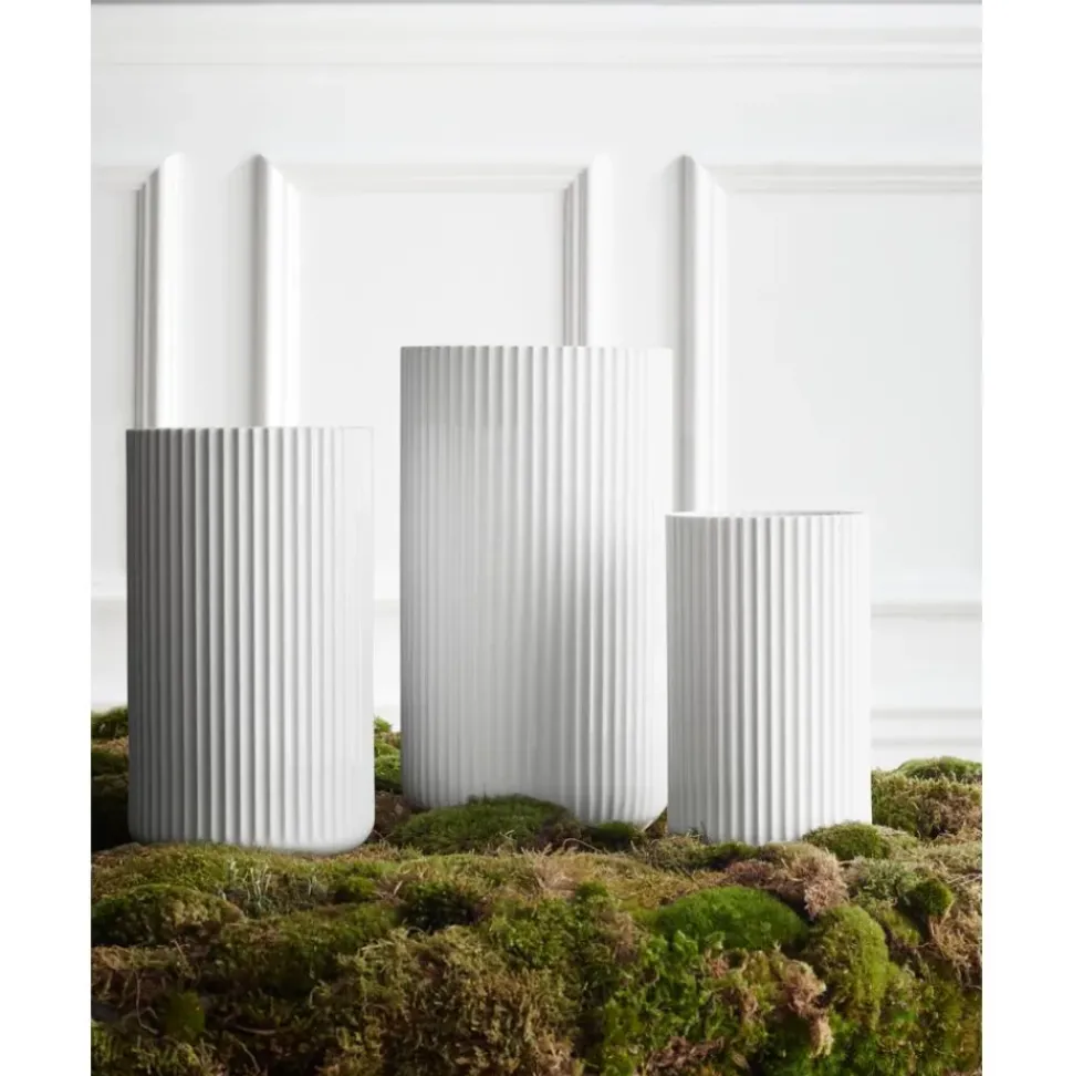 Jarron De Porcelana Lyngby, 21 Cm