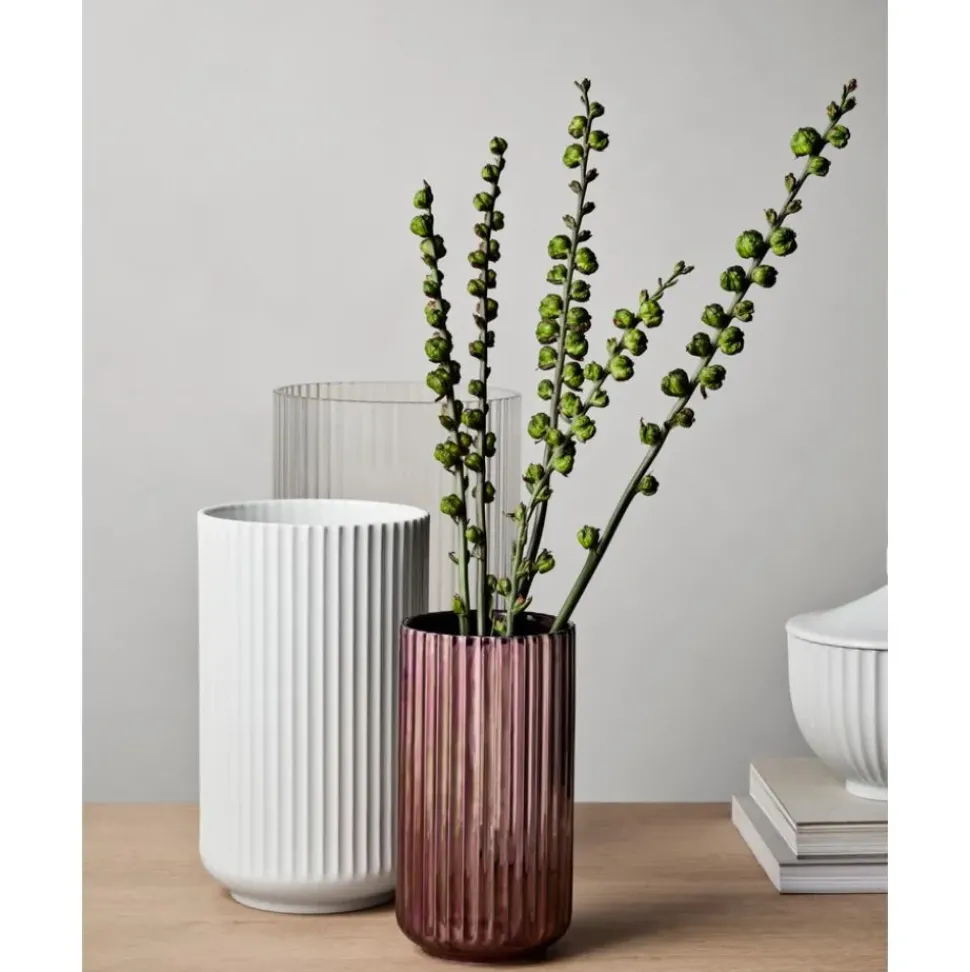 Jarron De Porcelana Lyngby, 25 Cm