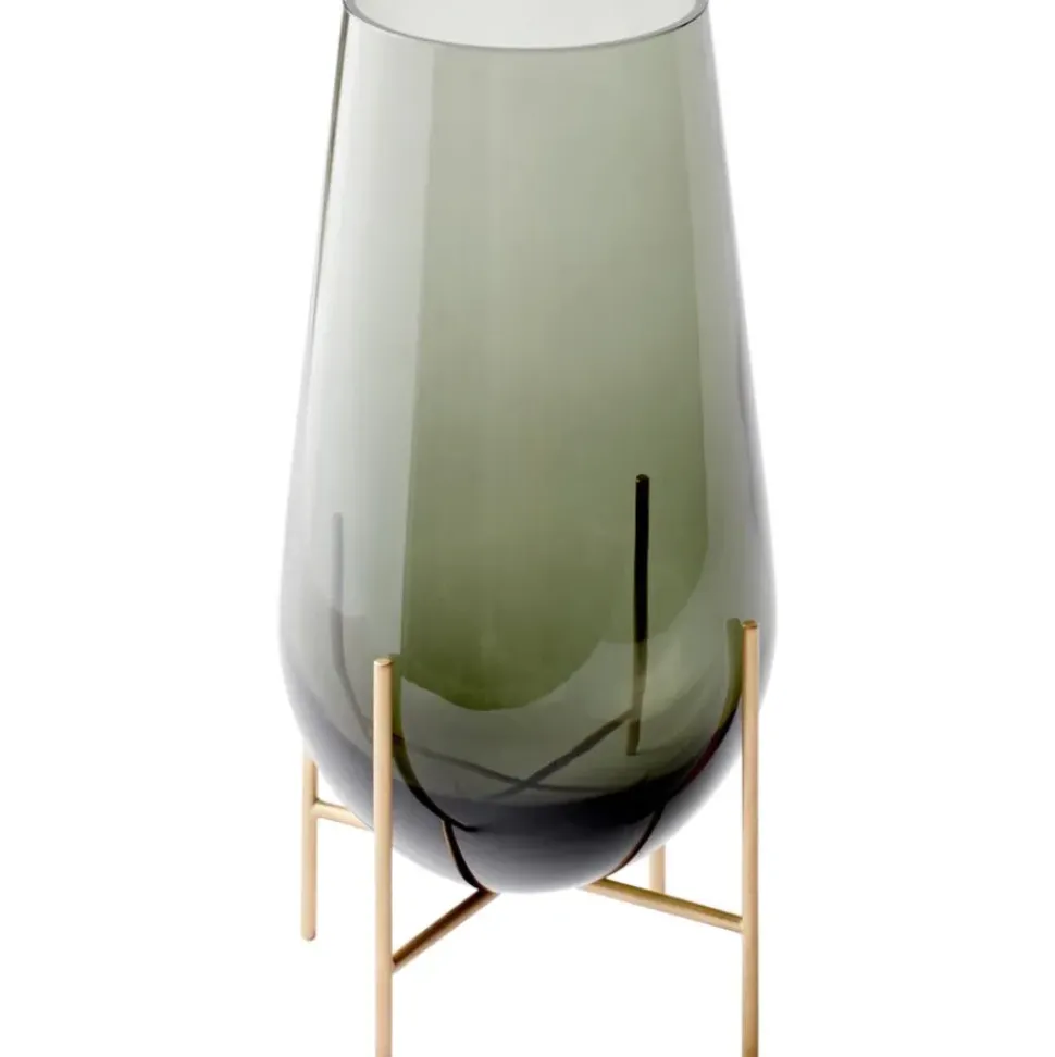 Jarron De Suelo Soplado Artesanalmente Echasse