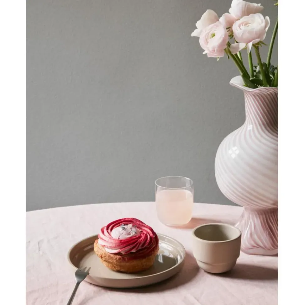 Jarron De Vidrio Soplado Artesanalmente Mella