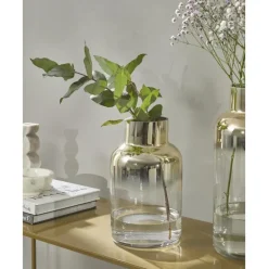 Jarron De Vidrio Soplado Artesanalmente Uma